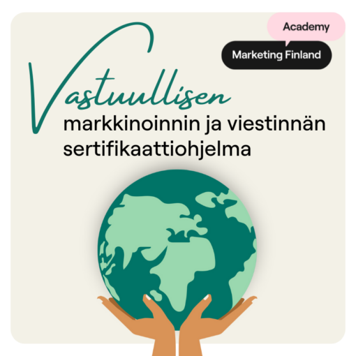 25.9.2025 Vastuullisen markkinoinnin ja viestinnän sertifikaatti