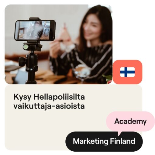 27.8.2025 Vaikuttajamarkkinointi - tule ja kysy Hellapoliisilta