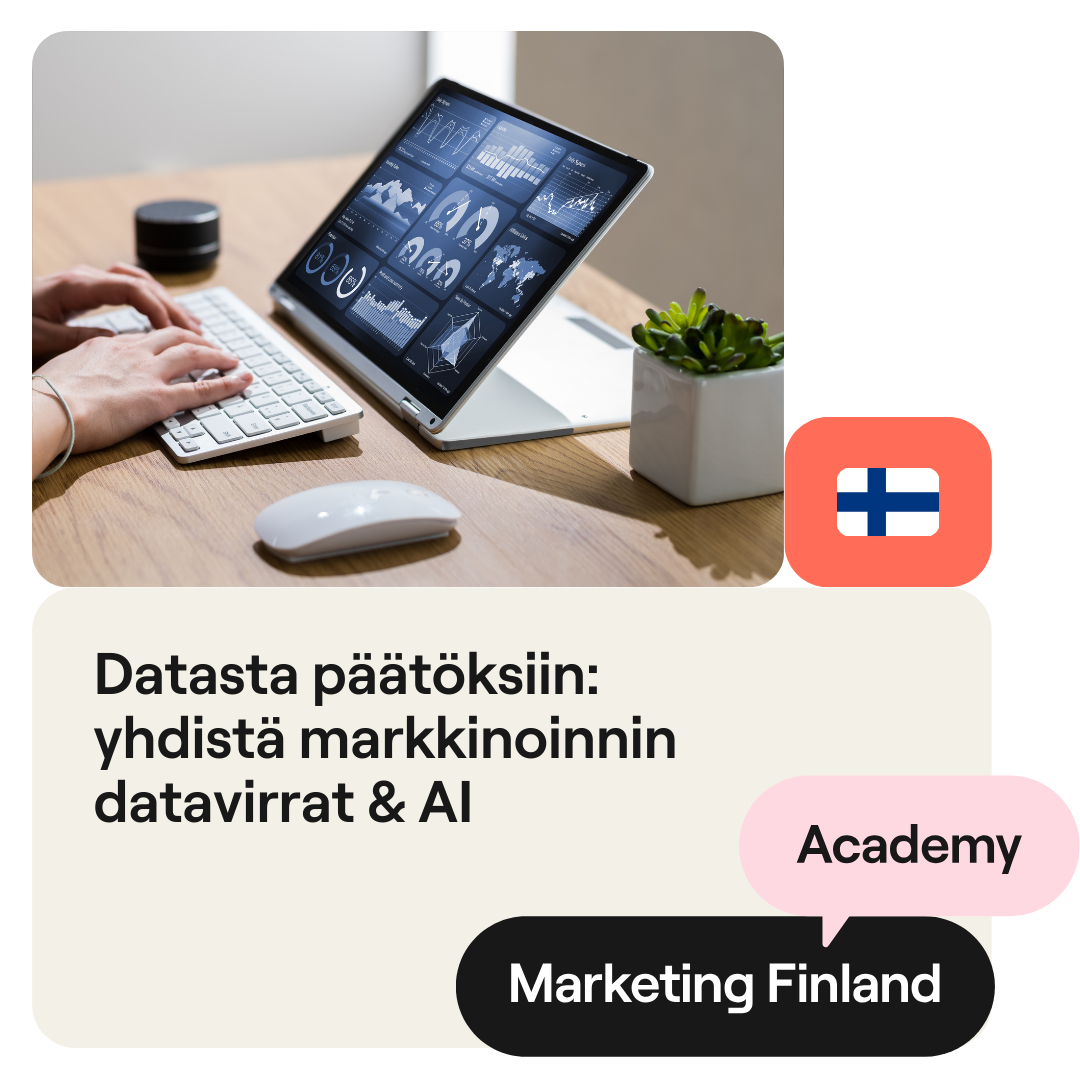 9.12.2025 Datasta päätöksiin: yhdistä markkinoinnin datavirrat & AI