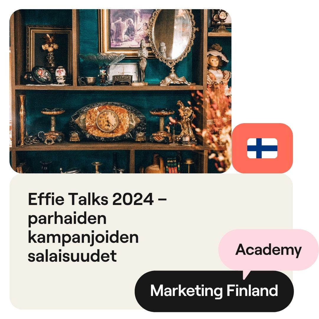 19.11.2025 Effie Talks 2024 – parhaiden kampanjoiden salaisuudet