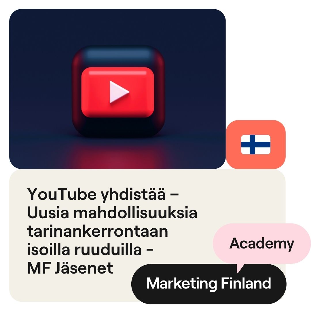 28.11.2025 YouTube yhdistää – Uusia mahdollisuuksia tarinankerrontaan isoilla ruuduilla - MF Jäsenet
